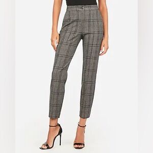 Express, Plaid ankle pant, 4R